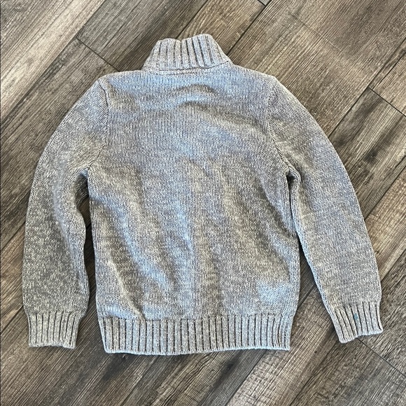 Carter's Heather Gray Knit Sweater - Picture 5 of 5